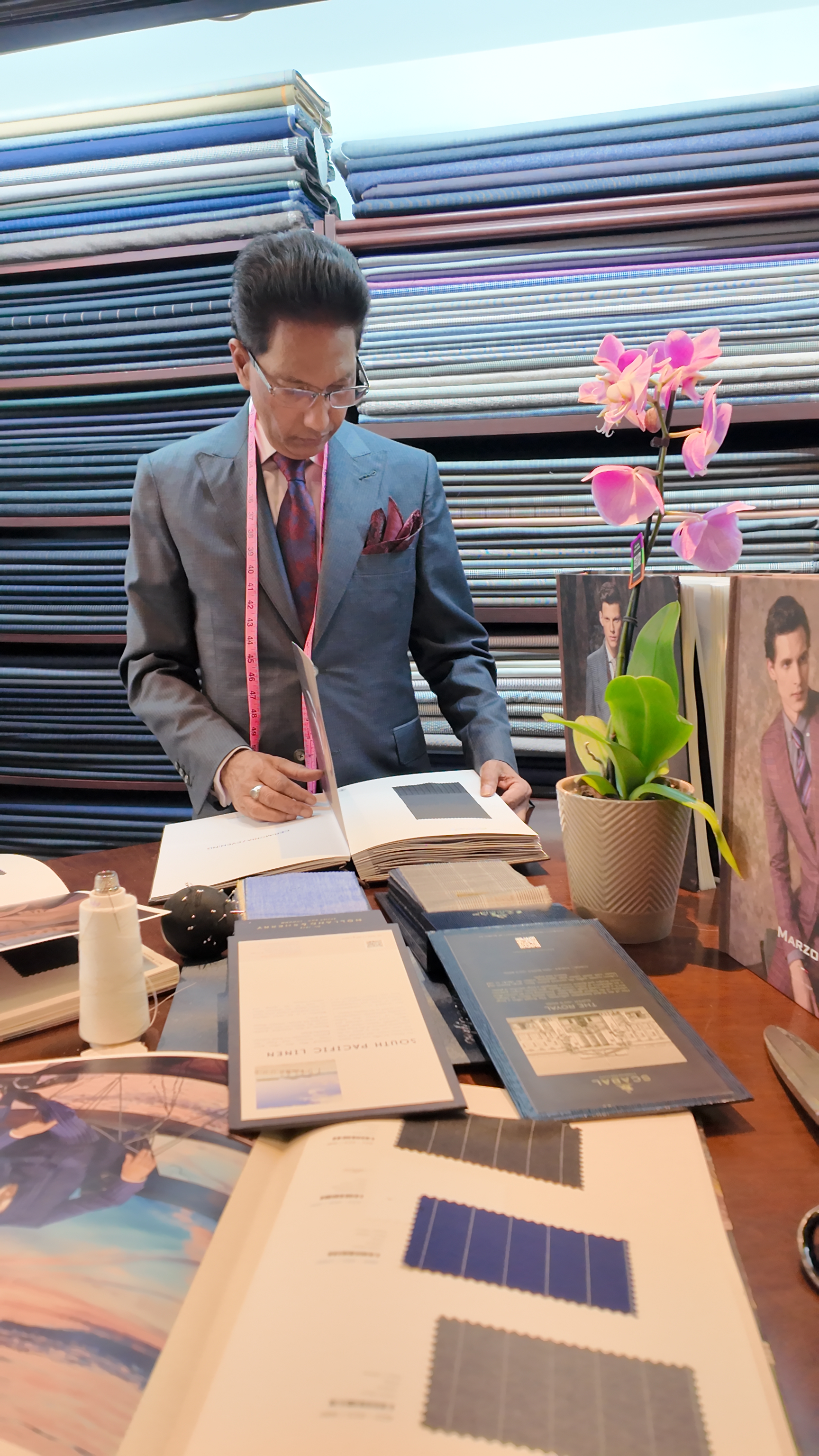 Bespoke tailoring process